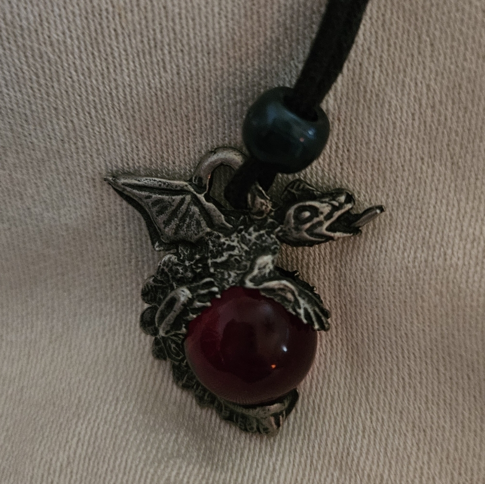 Sterling Dragon pendent - Picture 5 of 5